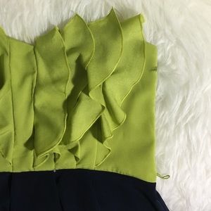 Teeze Me Strapless Colorblock Dress